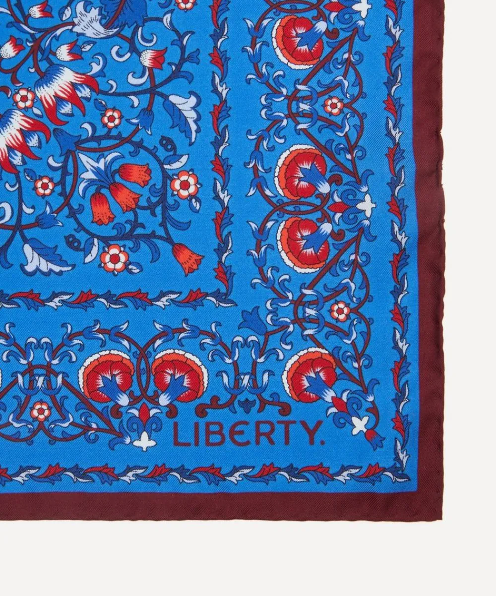 Liberty Scarves^Lodden 45 x 45 Silk Neckerchief