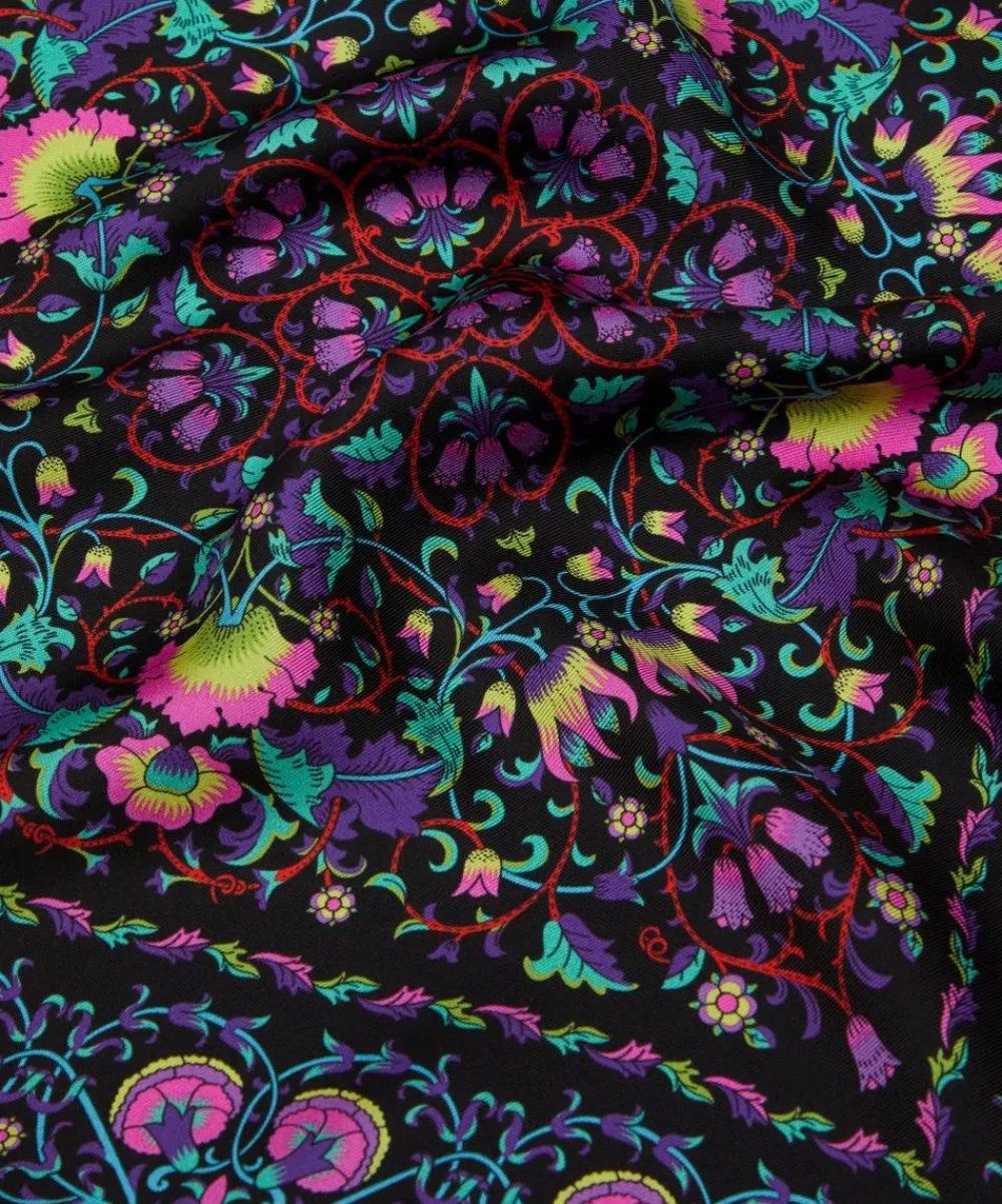Liberty Scarves^Lodden 45 x 45 Silk Neckerchief