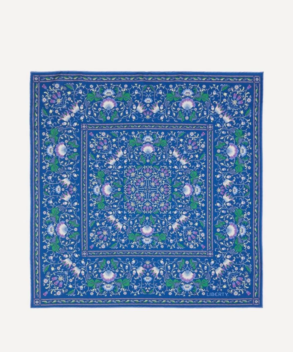 Liberty Scarves^Lodden 70 x 70 Silk Scarf