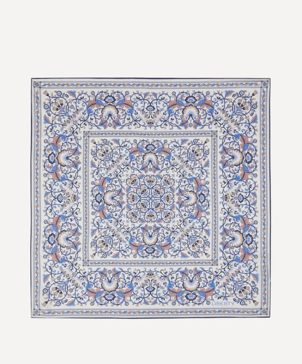 Liberty Scarves^Lodden 70 x 70 Silk Scarf