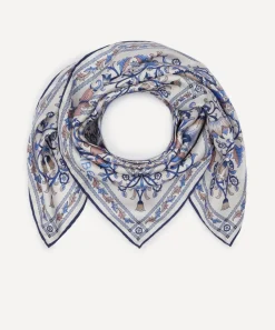 Liberty Scarves^Lodden 70 x 70 Silk Scarf