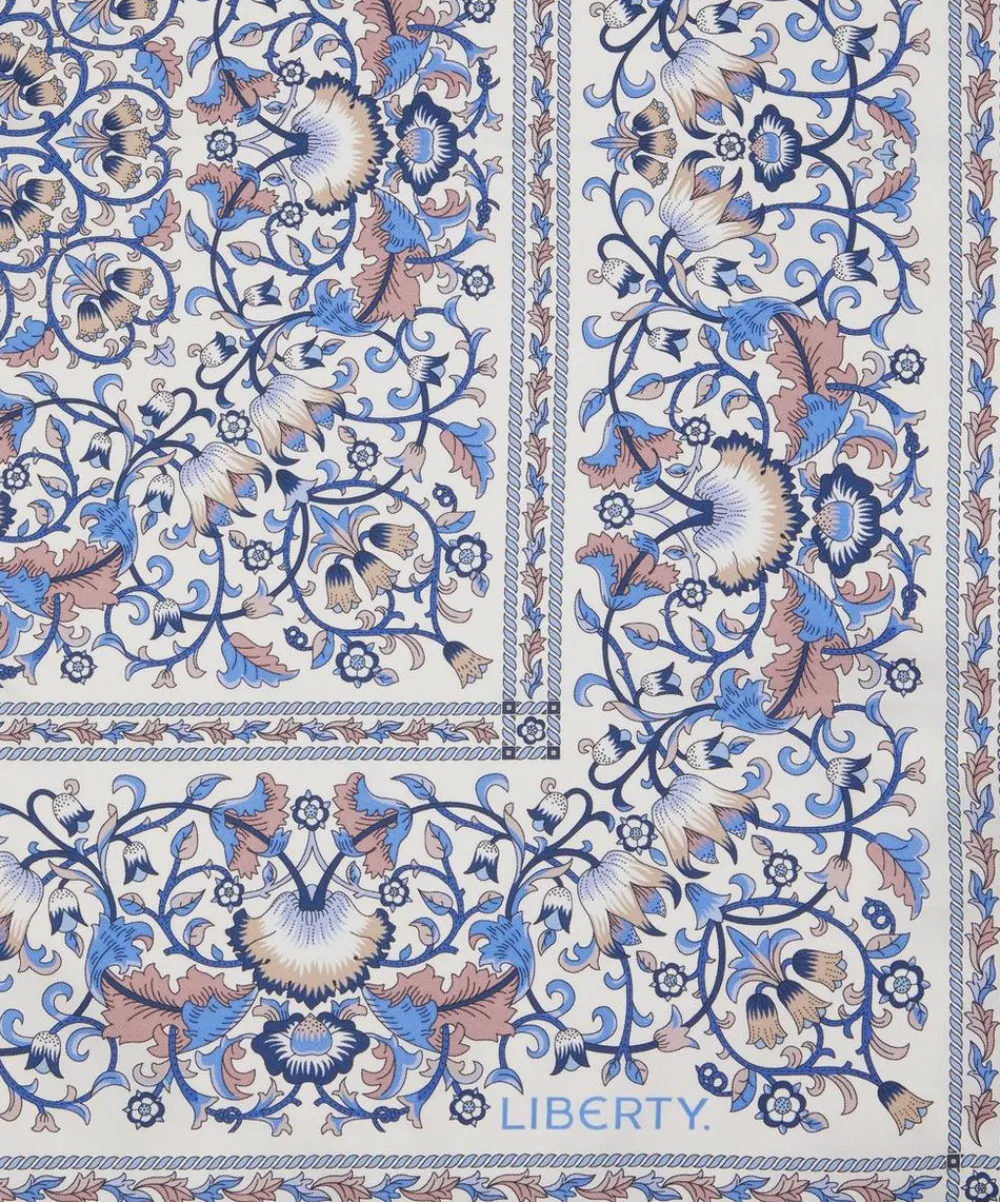Liberty Scarves^Lodden 70 x 70 Silk Scarf