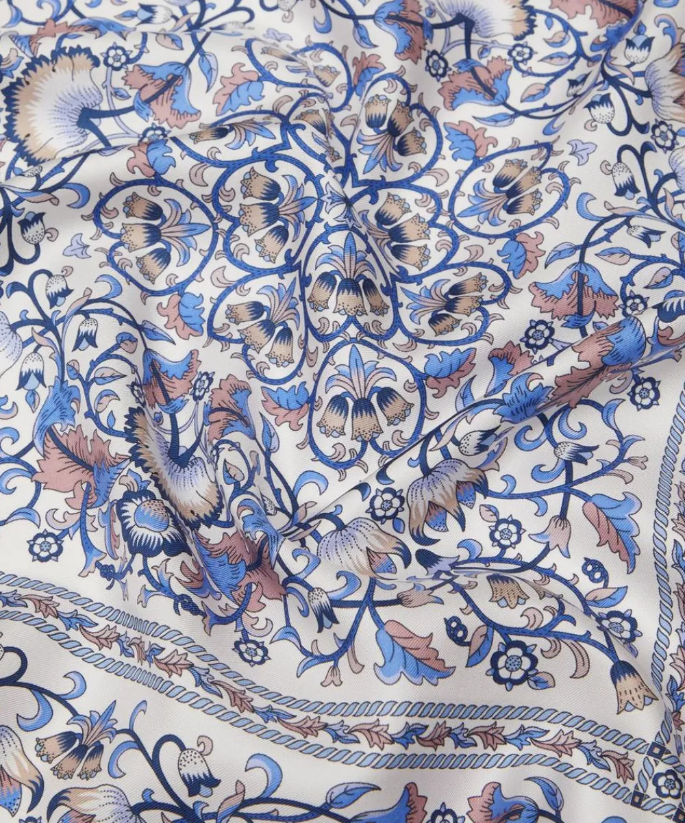 Liberty Scarves^Lodden 70 x 70 Silk Scarf