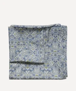 Coco & Wolf Bedding^Lodden China Blue King Flat Sheet