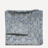 Coco & Wolf Bedding^Lodden China Blue Single Flat Sheet