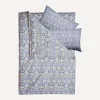 Coco & Wolf Bedding^Lodden China Blue Super King Duvet Cover Set