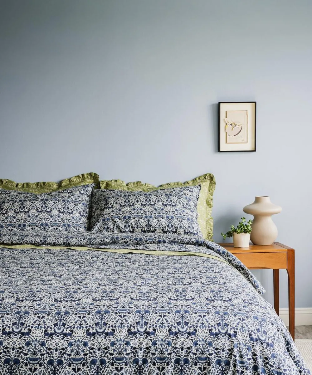 Coco & Wolf Bedding^Lodden Navy King Duvet Cover Set