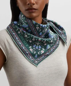 Liberty Scarves^Lodden 70X70 Silk Scarf