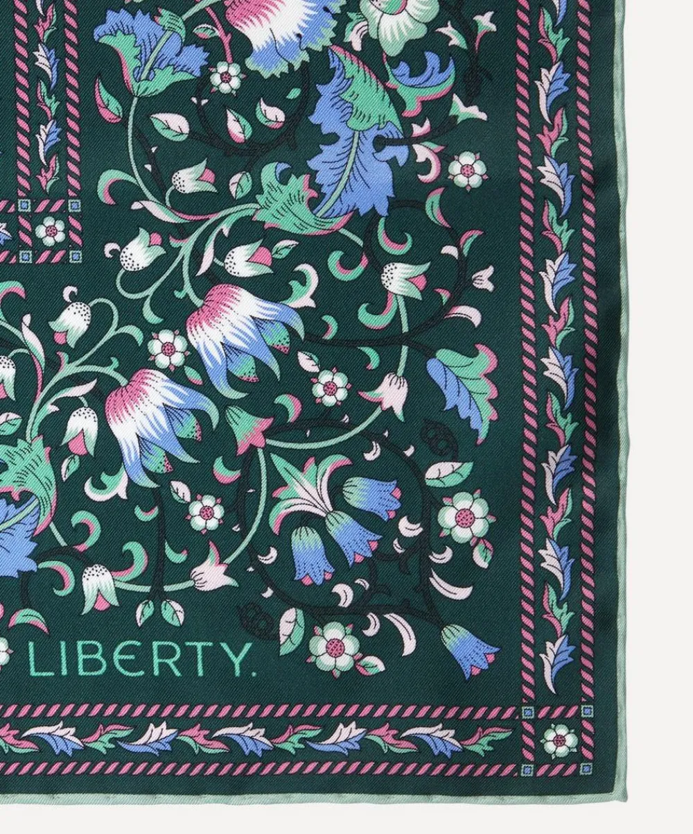 Liberty Scarves^Lodden 70X70 Silk Scarf