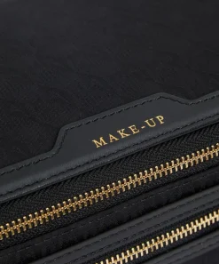 Anya Hindmarch Purses & Pouches^Logo Black Make-Up Pouch