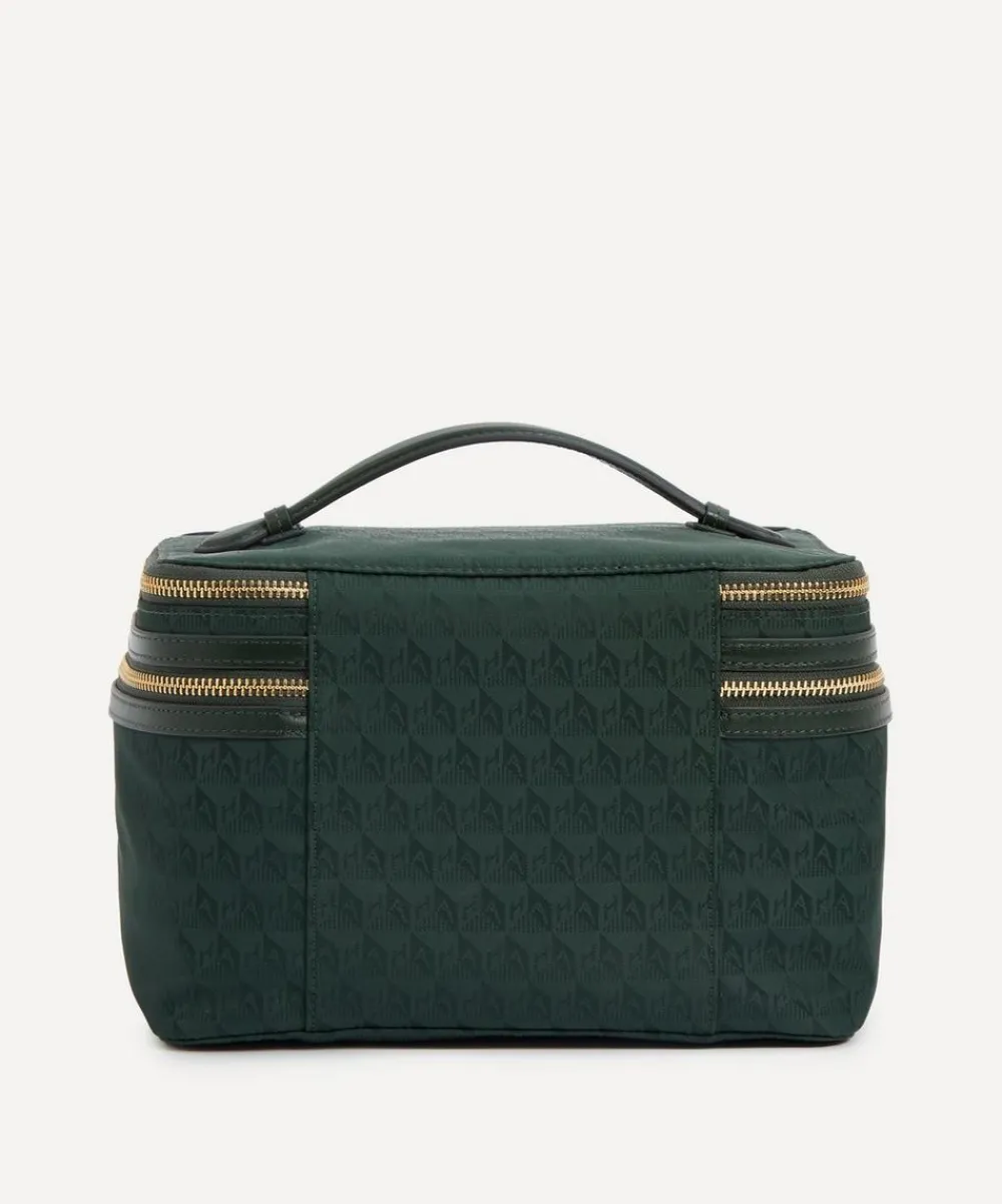 Anya Hindmarch Purses & Pouches^Logo Dark Holly Vanity Kit