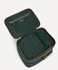 Anya Hindmarch Purses & Pouches^Logo Dark Holly Vanity Kit