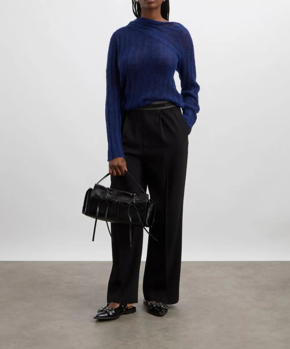 Acne Studios Trousers & Shorts^Logo Tape Trousers