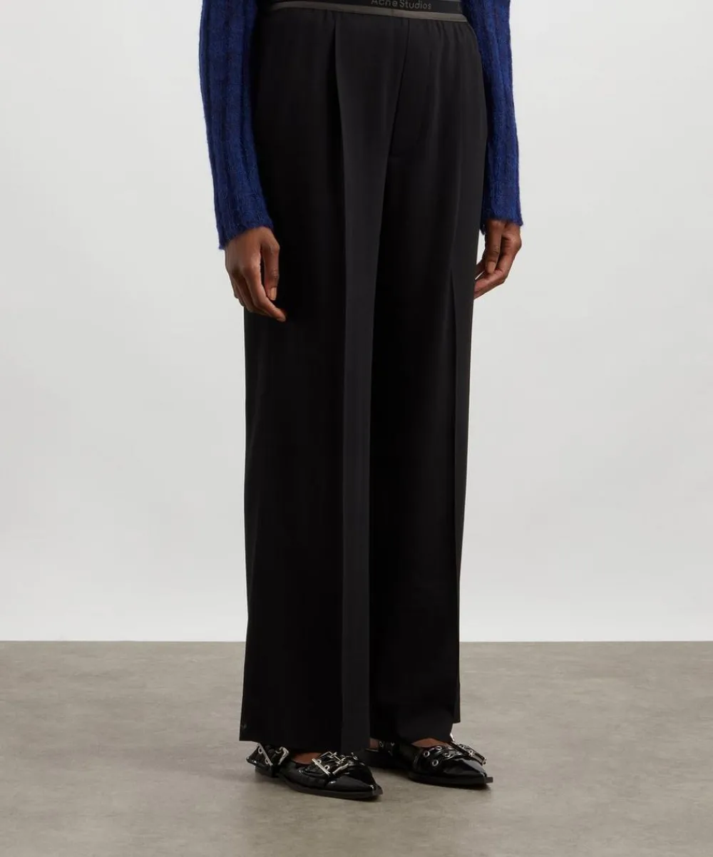 Acne Studios Trousers & Shorts^Logo Tape Trousers