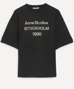 Acne Studios Tops^Logo T-Shirt