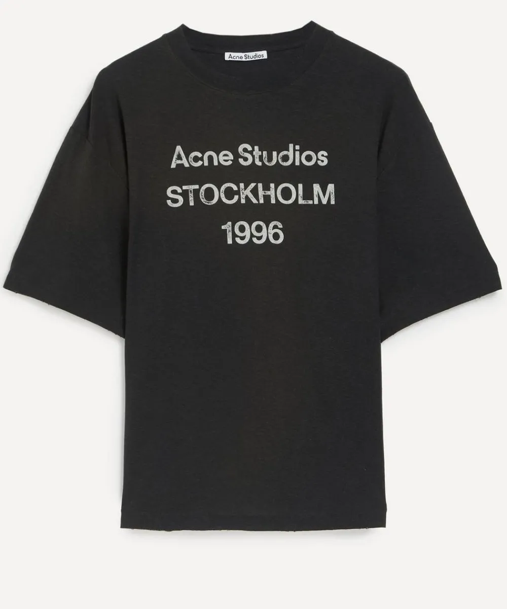 Acne Studios Tops^Logo T-Shirt