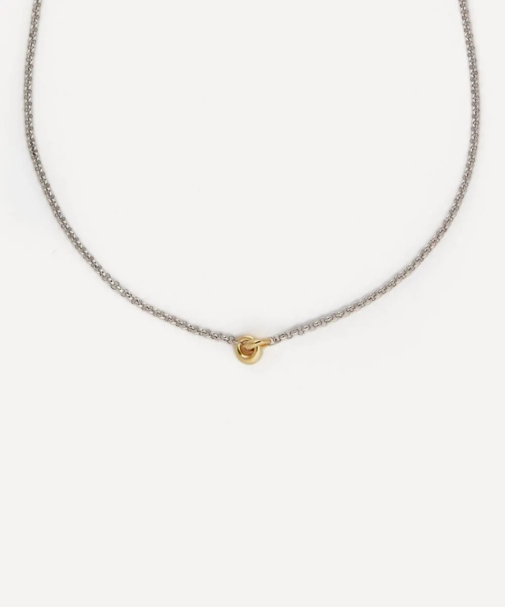 Otiumberg Necklaces^Long Mixed Metal Link Up Pendant Necklace