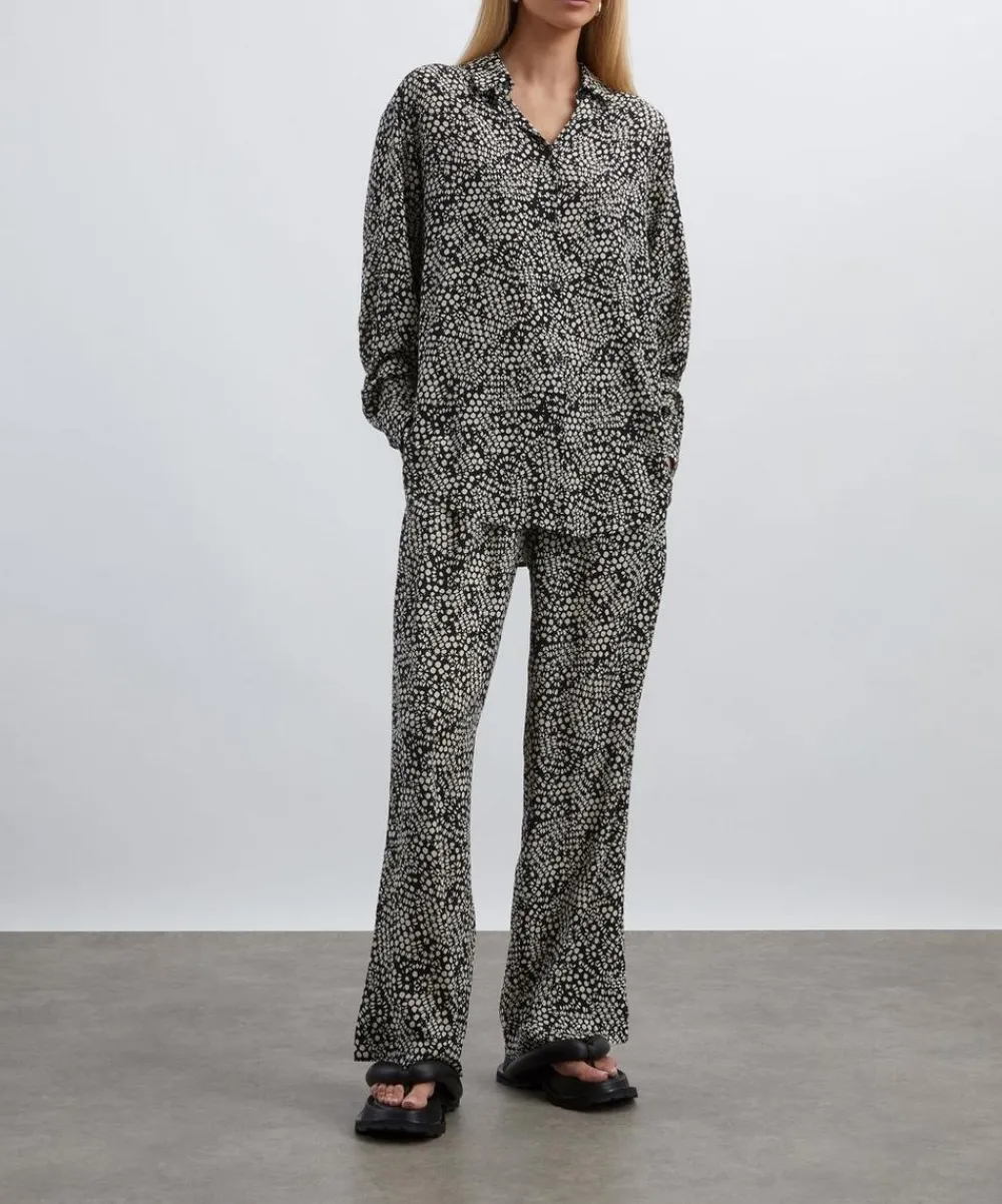 Matteau Tops^Long Sleeve Silk Shirt
