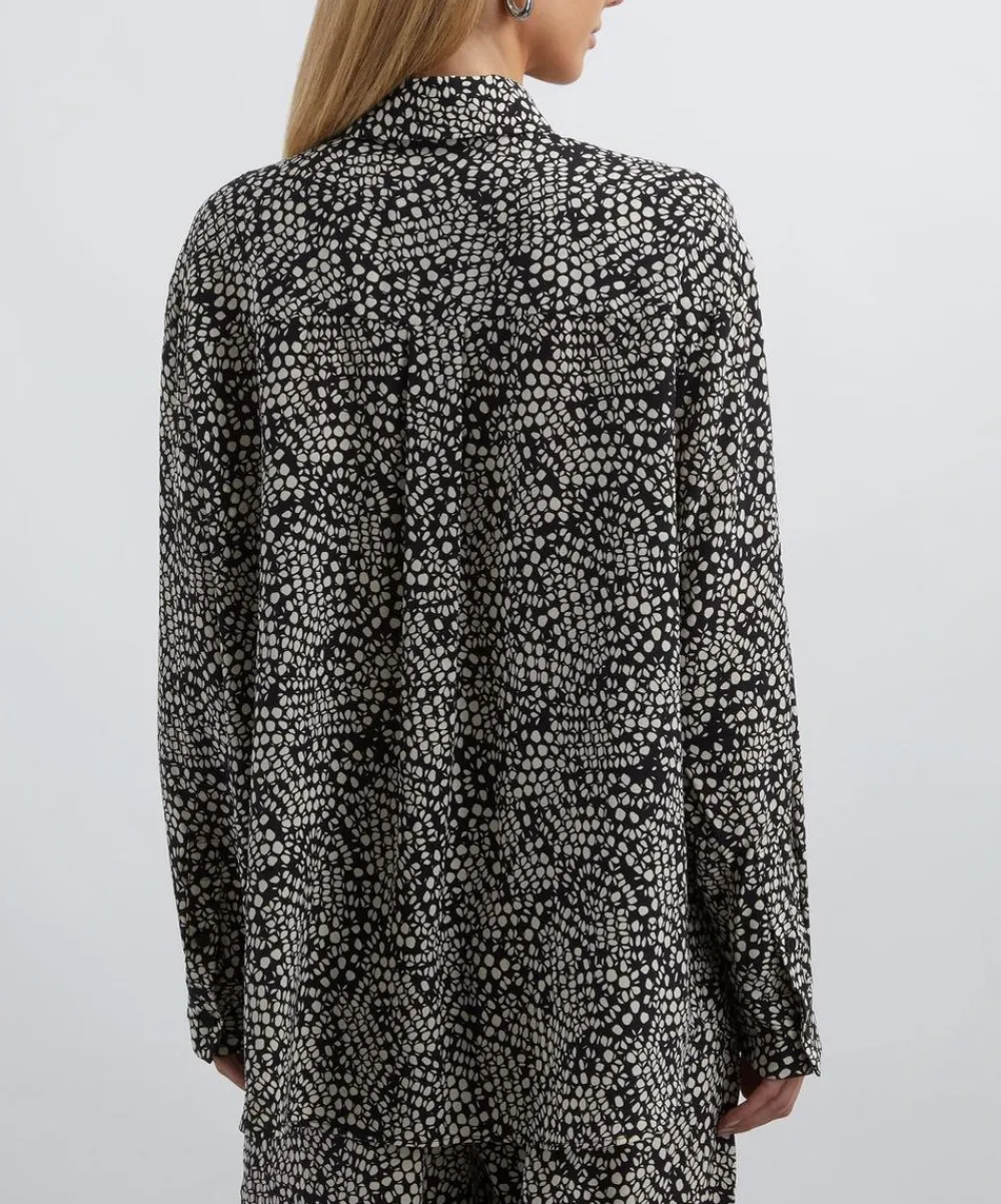 Matteau Tops^Long Sleeve Silk Shirt