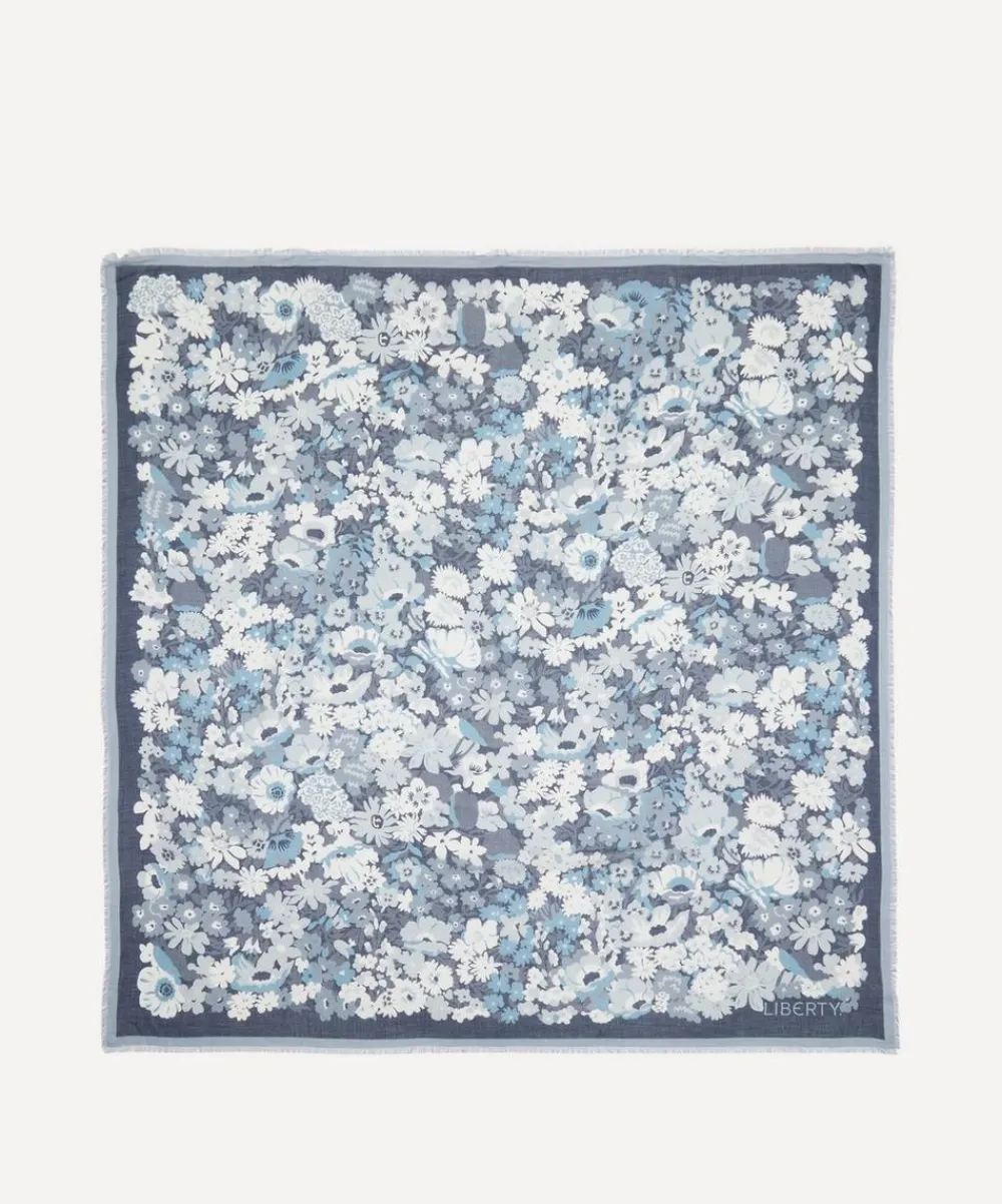 Liberty Scarves^Lord Thorpe 140x140 Modal-Cashmere Scarf