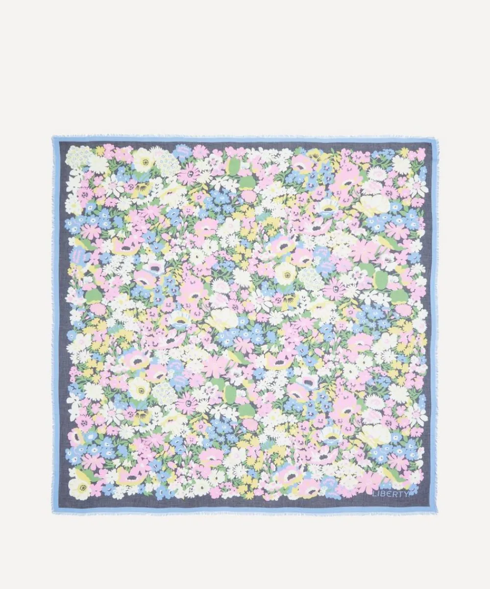 Liberty Scarves^Lord Thorpe 140x140 Modal-Cashmere Scarf