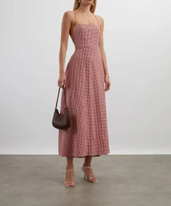 Posse Dresses^Lori Red Gingham Dress