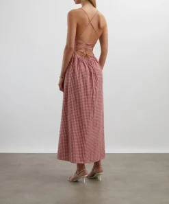 Posse Dresses^Lori Red Gingham Dress