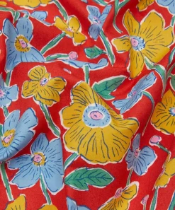 Liberty Fabrics Poplin^Louies Poppies Cotton Poplin