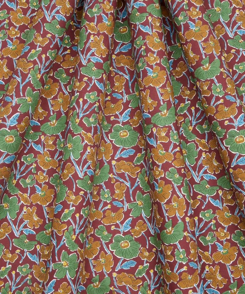 Liberty Fabrics Poplin^Louies Poppies Cotton Poplin