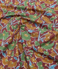 Liberty Fabrics Poplin^Louies Poppies Cotton Poplin
