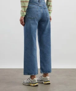 AGOLDE Jeans^Low Curve Fray Jeans in Fray