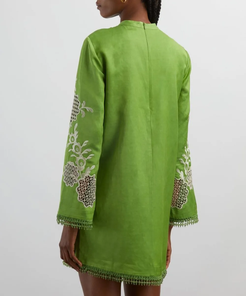 ALÉMAIS Dresses^Luisa Embroidered Mini Dress