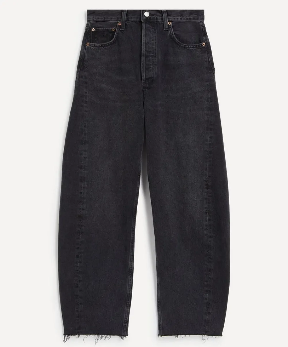 AGOLDE Jeans^Luna High-rise Pieced Taper Jeans in Posses