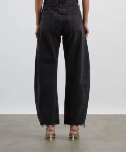 AGOLDE Jeans^Luna High-rise Pieced Taper Jeans in Posses