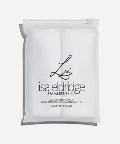 Lisa Eldridge Beauty Tools & Accessories^Luxuriously Gentle Cleansing and Exfoliating Cloths Set of 2