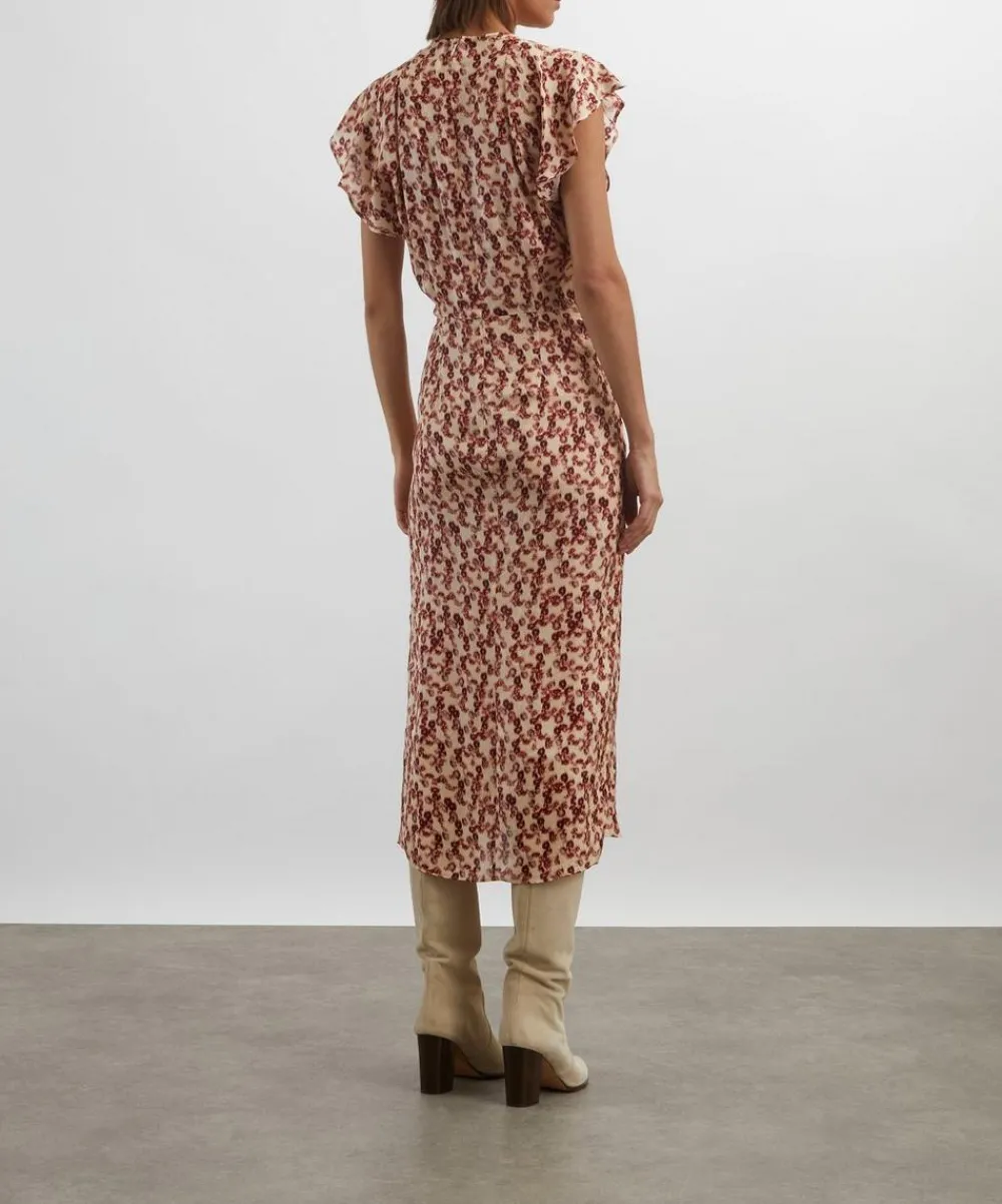 Isabel Marant Dresses^Lyndsay Patterned Jacquard Midi Dress