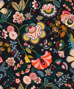 Liberty Fabrics Classic Silks|Crepe De Chine^Mabelle Hall Crepe de Chine