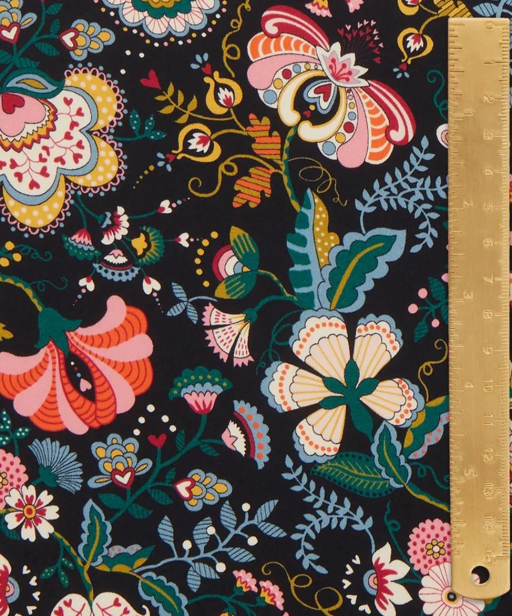 Liberty Fabrics Classic Silks|Silk Satin^Mabelle Hall Silk Satin