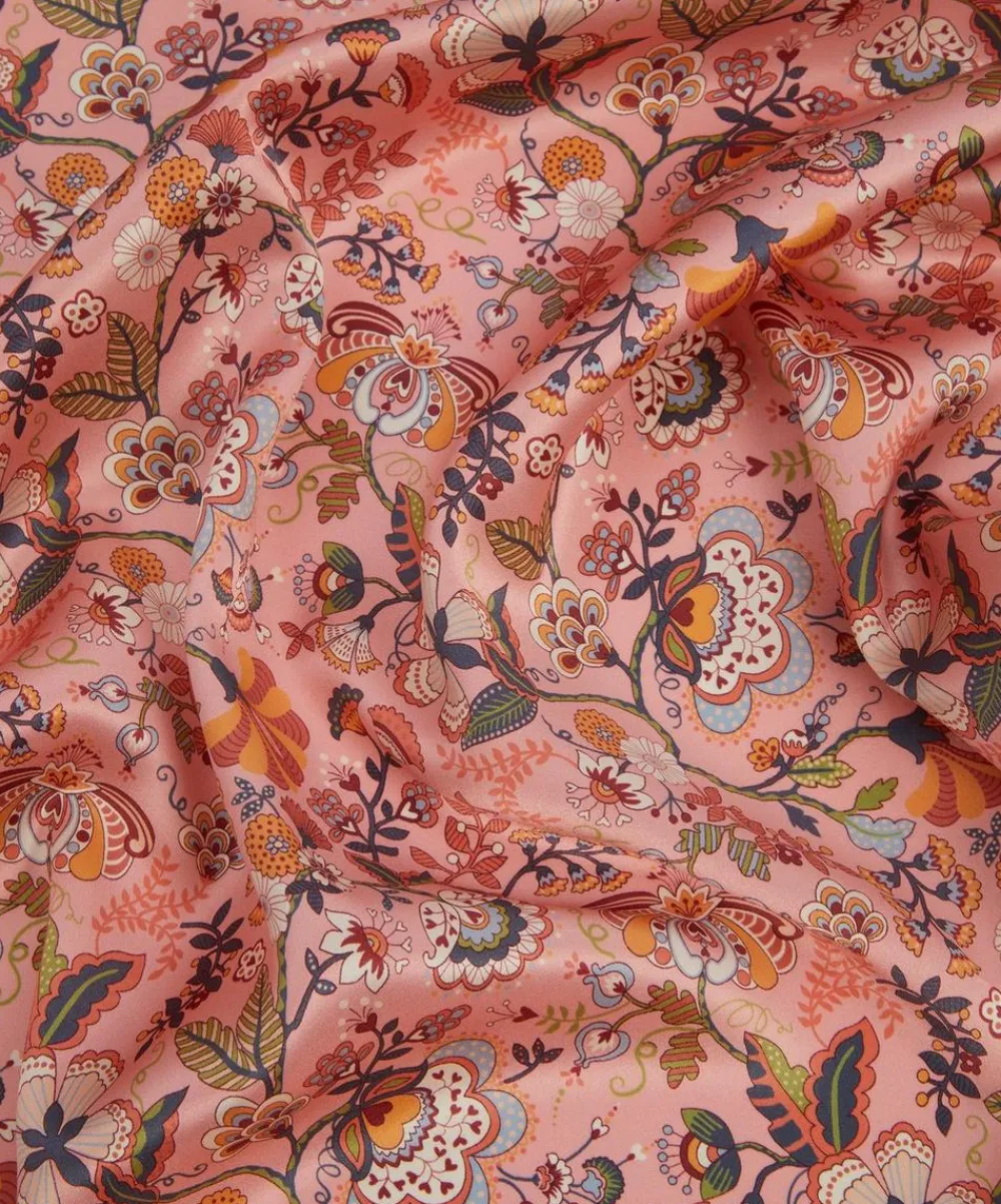 Liberty Fabrics Classic Silks|Silk Satin^Mabelle Hall Silk Satin