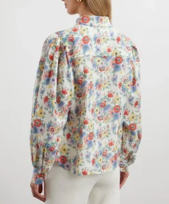 Liberty Tops^Madeleine Hemp Volume Sleeve Shirt