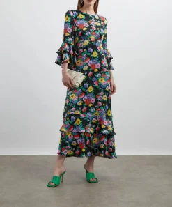 Liberty Dresses^Madeleine Silk-Satin Gala Maxi Dress