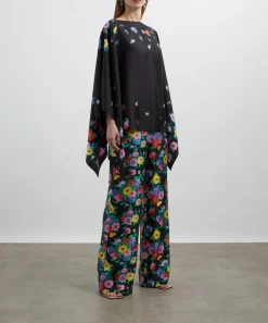 Liberty Scarves^Madeleine 130x130 Silk Cape
