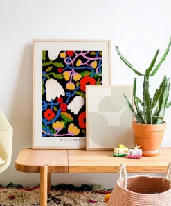 PSTR Studio Wall Art^Madelen Möllard Wild Flowers Framed Print