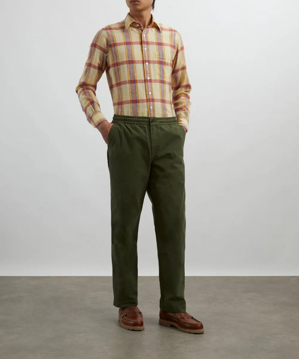 Drakes Shirts^Madras Check Shirt