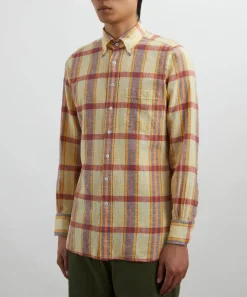 Drakes Shirts^Madras Check Shirt