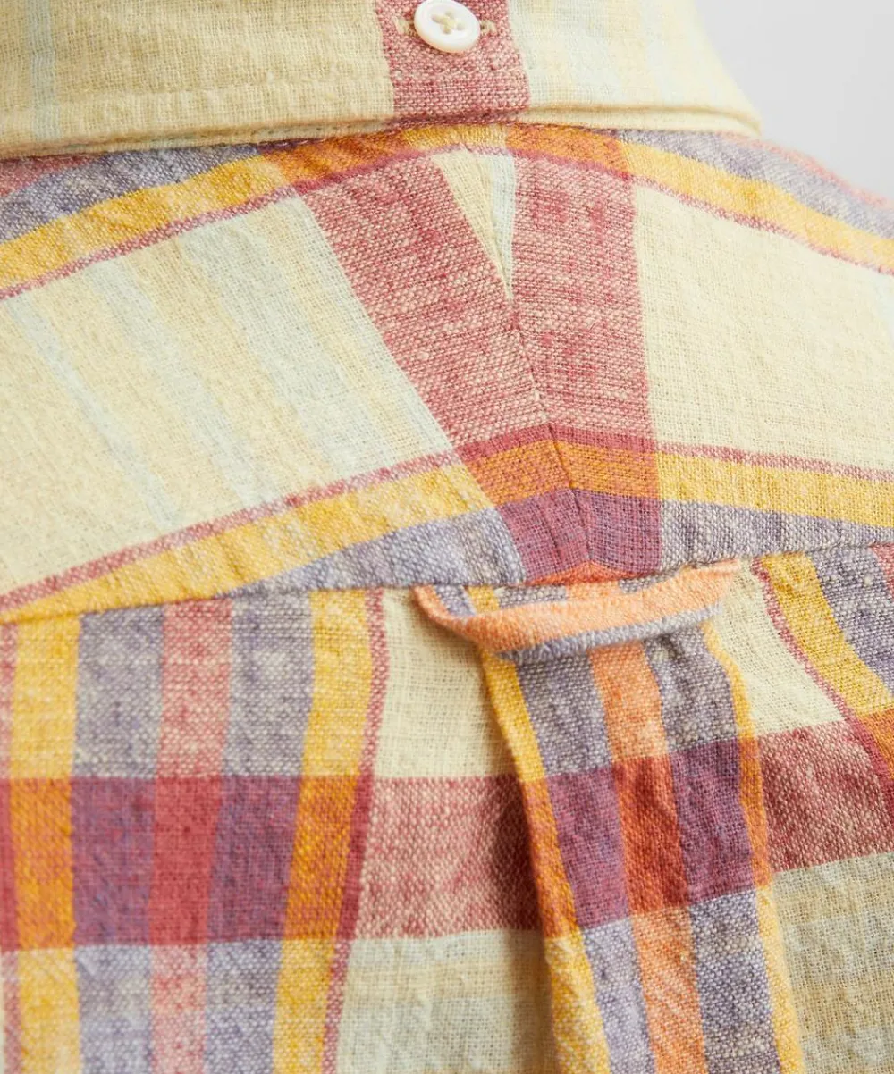 Drakes Shirts^Madras Check Shirt