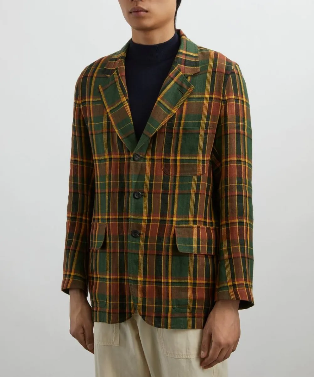 Drakes Coats & Jackets^Madras Games Blazer