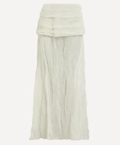Paloma Wool Skirts^Mae Long Metallic-Silk Skirt