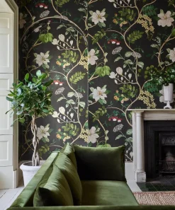 Liberty Interiors Wallpaper|Wallpaper^Magical Plants in Jade