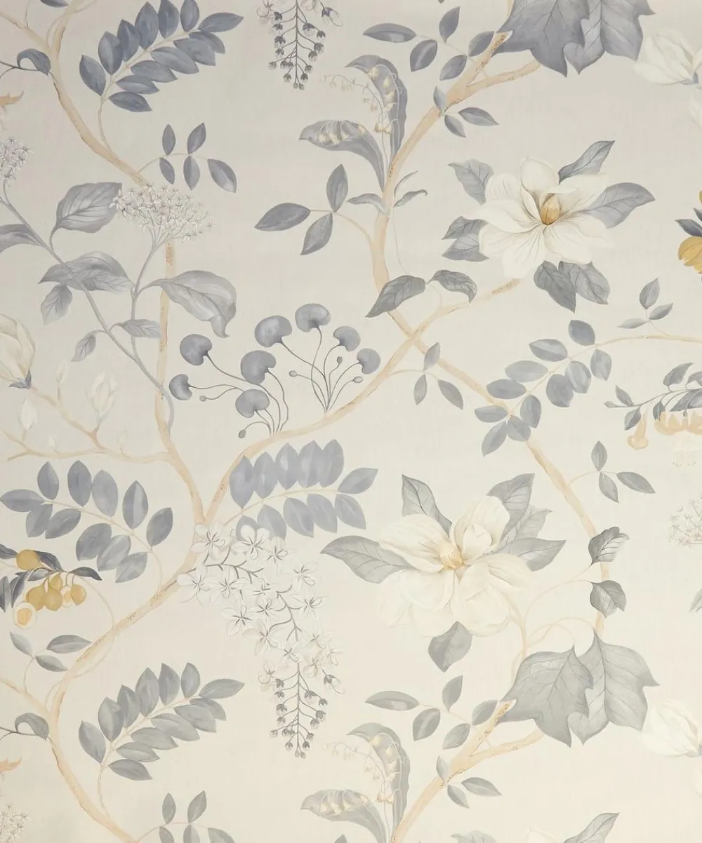 Liberty Interiors Wallpaper|Wallpaper^Magical Plants in Lapis